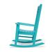 EEPHO Outdoor Rocking Chairs All-Weather Resistant HDPE Poly Wood Resin Plastic Humidity-Proof Porch Deck