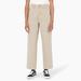 Dickies Women's Regular Fit Duck Pants - Stonewashed Desert Sand Size 0 (FPR05)