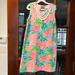 Lilly Pulitzer Dresses | Lilly Pulitzer Sleeveless Dress | Color: Green/Pink | Size: Xlg