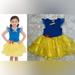 Disney Dresses | Girls Tutu Snow White Dress | Color: Blue/Yellow | Size: Child Small (4-6)