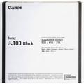 Canon T03 Original Laser Toner Cartridge - Black - 1 Each - 51500 Pages | Bundle of 5 Each
