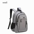 CoCopeaunt Big Capacity Men Backpack Laptop 15.6 Oxford Gray Solid High School Bags Teen College Student Back Pack Multifunctional Bagpack