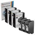 LD Products Replacement for HP 45 51645A Ink Cartridges for PhotoSmart 1000 1100 1100xi 1115 1115cvr 1215 1215vm 1218 1315 1315vm P1000 P1000xi P1100 P1100xi P2100 (Black 3-Pack)