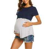 T-Shirt Blouse Top Pregnant Breastfeeding Maternity Women Maternity blouse