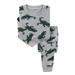 ZHAGHMIN Toddler Boys Clothes Toddler Girls Boys Baby Soft Pajamas Toddler Cartoon Prints Long Sleeves Kid Sleepwear Top Pants Sets Outfits Baby Twin Clothes Boys Baby Outfits Boy Baby Kits New Born