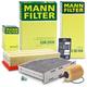 Mann-filter Inspektionspaket Filtersatz SET A für Audi, Seat, Skoda, VW