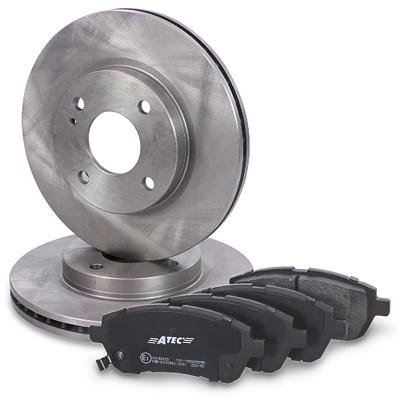 Bestprice Bremsscheiben + Bremsbeläge Vorderachse Belüftet für Ford Image