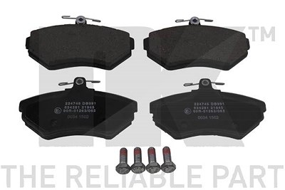 Nk Bremsbelag vorne [Hersteller-Nr. 224746] für VW, Seat