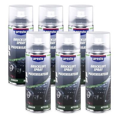 Presto 6x 400ml Druckluftspray [Hersteller-Nr. 258312] Image