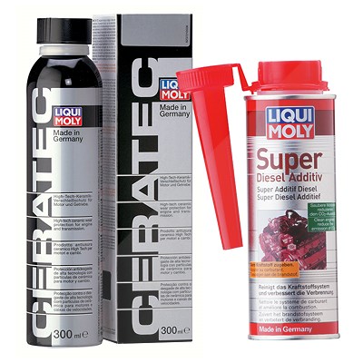 Liqui Moly 300 ml Cera Tec + 250 ml Super Diesel Additiv [Hersteller-Nr. 10812324] Image