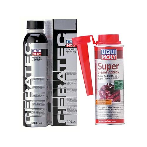 Liqui Moly 300 ml Cera Tec + 250 ml Super Diesel Additiv