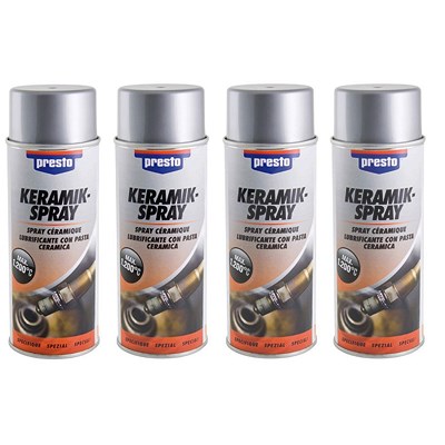 Presto 4x 400ml Keramik-Spray weiß [Hersteller-Nr. 157073] Image