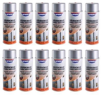 Presto 12x 400ml Kälteschock Schnell-Rostlöser [Hersteller-Nr. 157233] Image