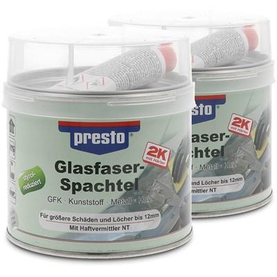 Presto 2x 1kg Glasfaserspachtel [Hersteller-Nr. 601112] Image