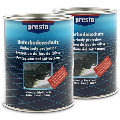 Presto 2x 1,3kg Unterbodenschutz Bitumen [Hersteller-Nr. 603253] Image
