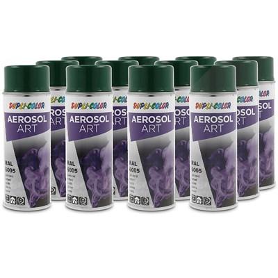 Dupli Color 12x 400ml Aerosol Art RAL 6005 moosgrün glänzend [Hersteller-Nr. 722615] Image
