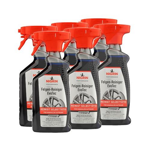 Nigrin 6x 500ml Performance Felgen-Reiniger EvoTec [Hersteller-Nr. 72931]