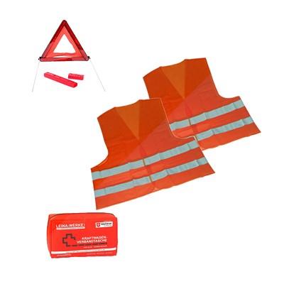 Thomatex Verbandtasche + Warndreieck + 2x Warnweste [Hersteller-Nr. 10840047] Image