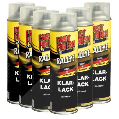 Fast Finish 6x 500ml RALLYE - Klarlack - glänzend [Hersteller-Nr. 292859] Image