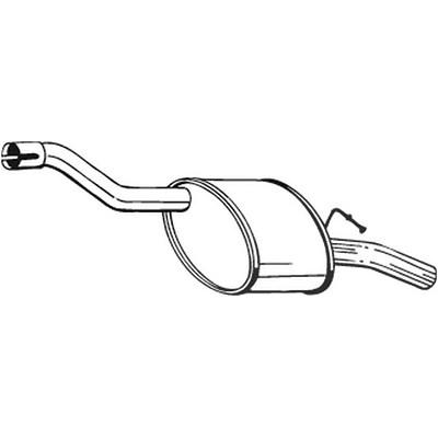 Bosal Endschalldämpfer [Hersteller-Nr. 154-325] für Ford Image