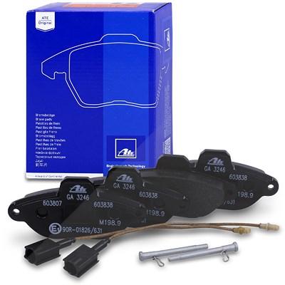 Ate Bremsbelagsatz mit Warnkontakt vorne [Hersteller-Nr. 13.0460-3838.2] für Fiat, Ford Image