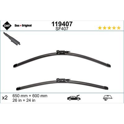 Swf Wischblatt [Hersteller-Nr. 119407] für Mercedes-Benz, VW Image