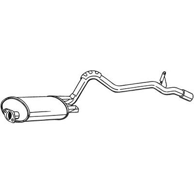 Bosal Endschalldämpfer [Hersteller-Nr. 283-605] für Mitsubishi Image