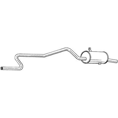 Bosal Endschalldämpfer [Hersteller-Nr. 283-701] für Nissan Image