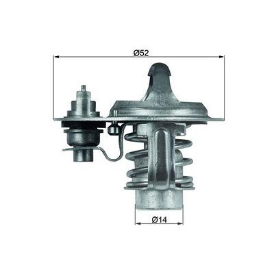 Mahle Thermostat, Kühlmittel [Hersteller-Nr. TX7688D] für Ford, Kia, Mazda Image