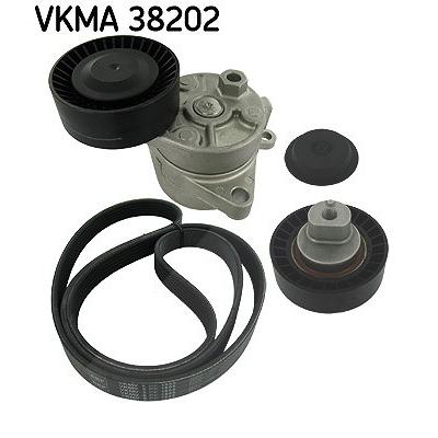 Skf Keilrippenriemensatz [Hersteller-Nr. VKMA38202] für BMW Image