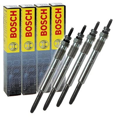 Bosch 4x Glühkerze Duraterm GLP013 [Hersteller-Nr. 0250202032] für Citroën, Fiat, Lancia, Peugeot Image