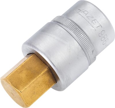 Hazet Schraubendreher-Steckschlüsseleinsatz - 1/2 -Sechskant - 19mm [Hersteller-Nr. 986-19] Image