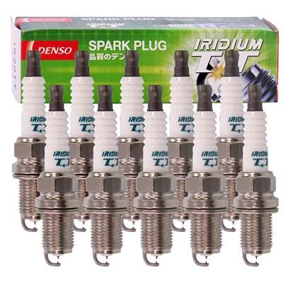 Denso 10x Zündkerze Iridium TT IK20TT [Hersteller-Nr. IK20TT] für Audi Image