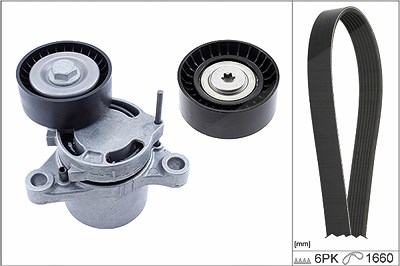 Schaeffler Ina Keilrippenriemensatz [Hersteller-Nr. 529030710] für BMW Image