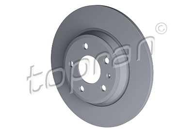 Topran Bremsscheibe Hinterachse Voll [Hersteller-Nr. 631154] für Audi Image