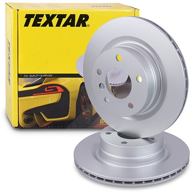 Textar Bremsscheibe belüftet hinten [Hersteller-Nr. 92133003] für BMW Image