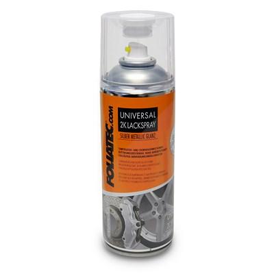 Foliatec Universal 2K Lackspray, silber metallic glänzend [Hersteller-Nr. 2137] Image