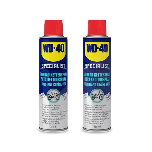 Wd-40 2x 250ml Fahrrad Kettenspray [Hersteller-Nr. 49703/NBA]