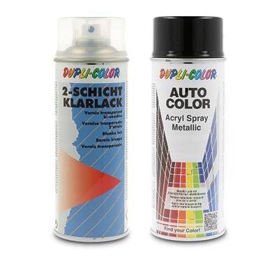 Dupli Color 400 ml Auto-Color Lack grau metallic 70-0730 + 400ml 2-Schicht-Kl [Hersteller-Nr. 40436781] Image