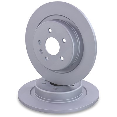 Atec 2x Bremsscheibe Hinterachse Voll [Hersteller-Nr. 40575040] für Opel Image