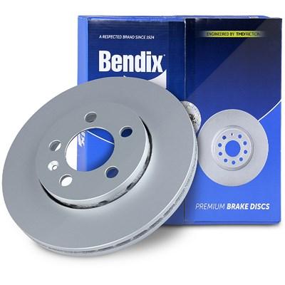 Bendix 1x Bremsscheibe belüftet vorne [Hersteller-Nr. BDS1002HC] für Audi, Seat, Skoda, Streetscooter, VW Image