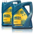 Mannol 2x 5 L Antifreeze AG13+ Advanced Kühlerfrostschutzmittel [Hersteller-Nr. MN4114-5]