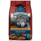 Blue Buffalo Wilderness Adult Dry Dog Food Rocky Mountain Recipe Red Meat 24-lb. Bag