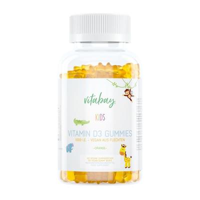 Vitamin D3 1.000 I.e. Fruchtgummis Orange veg.Kids 120 St Kaudragees Image