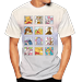 Cartoon T Shirt for Men Women Kids Winnie the Pooh Print Casual Short Sleeve Crew Neck Casual T Shirt for Adult Kids