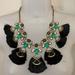 Torrid Jewelry | 2/$10 Torrid Chunky Statement Necklace | Color: Black/Green | Size: Os
