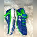 Under Armour Shoes | Brand New Under Armour Women Shoes. Worn One Time! Size 6 | Color: Blue/Green | Size: 6