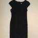 J. Crew Dresses | Black Lace Sheath/Cocktail Dress | Color: Black | Size: 4