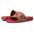 Coach Shoes | Coach Heart Print Sport Slide, Sandal, Udele - C8997 Brand New In Box, Size6 | Color: Brown/Red | Size: 6