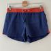 Under Armour Shorts | New Vintage Under Armour Sportswear Colorblock Drawstring Dolphin Athletic Short | Color: Blue/Orange | Size: M